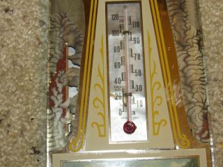 Vintage Souvenir Advertising Thermometer ECHO Feeds CO - OP Assn,  JENERA,  OH 10 in 3