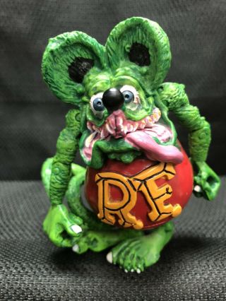 Vintage Collectible Ed Roth Rat Fink Toy Figure Moon Eyes Japan