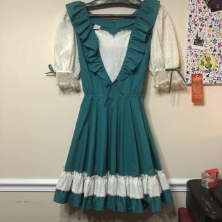 Vintage Malco Modes Prairie Dress Size 12