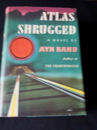 Ayn Rand Atlas Shrugged Hbdj 1957 1st Edition 18th Printing