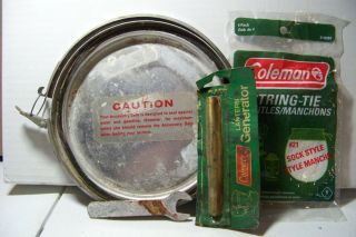 Vintage Coleman 220 - 228 Lantern Parts Accessory Safe