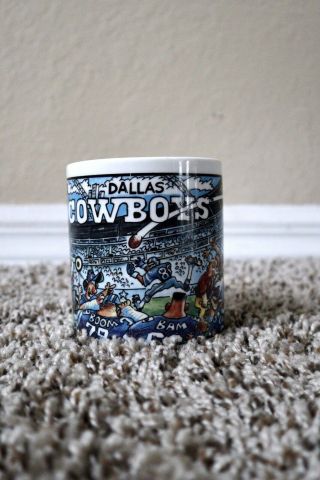 Rare Dallas Cowboys Vintage 80’s Nfl Coffee Mug | Unique