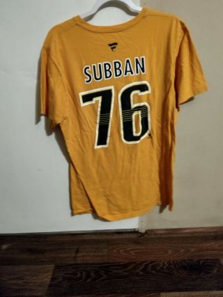 Nashville Predators PK Subban Jersey Shirt Men ' s Large Fanatics 3