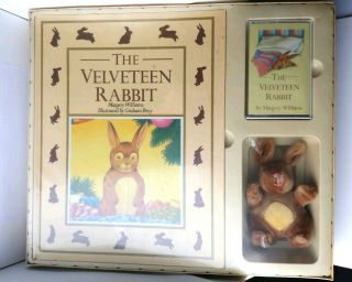 The Velveteen Rabbit Vintage Book Plush Toy Cassette Margery Williams