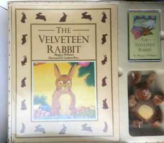 The Velveteen Rabbit VINTAGE Book Plush Toy Cassette Margery Williams 2