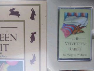 The Velveteen Rabbit VINTAGE Book Plush Toy Cassette Margery Williams 3
