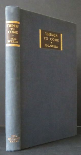 H.  G.  Wells Things To Come HB UK 1935 Film 3