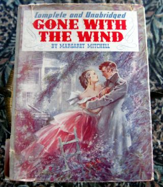 Gone With The Wind Margaret Mitchell 1940 Motion Picture Edition,  Photos Hb Dj