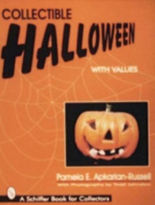 1997 Collectible Halloween With Values Book By Pamela Apkarian - Russell