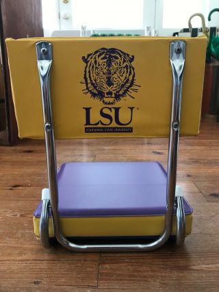 Vintage Lsu Tigers Louisiana State University Stadium Seat