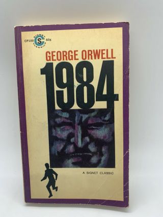 1984 George Orwell 1963 Signet Classic Vintage Pb Book