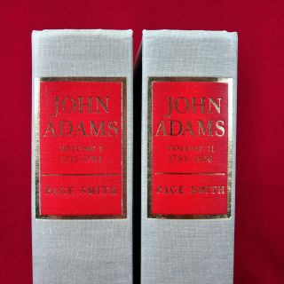 John Adams by Page Smith Doubleday & Co 1962 First Edition 2 Volumes 2