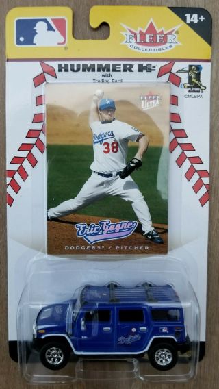 2005 Fleer Eric Gagne Los Angeles Dodgers Mlb Hummer With Card In Package.