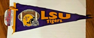 Lsu Louisiana State University Tigers Football Felt Banner Pennant K