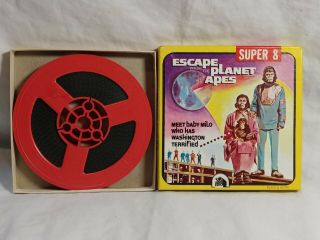 Vintage Escape From The Planet Of The Apes 8mm 8 Movie