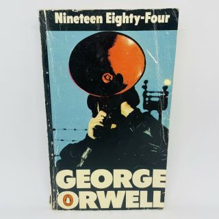 1984 Nineteen Eighty - Four By George Orwell Vintage Paperback 1975