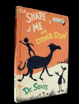 The Shape Of Me And Other Stuff,  Dr Seuss,  1973 Full Number Line (m) Silhouettes