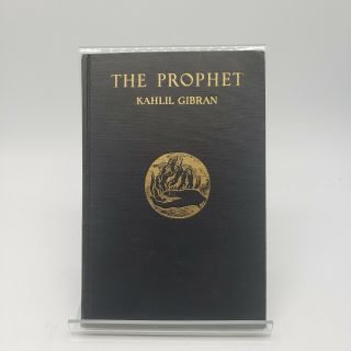 The Prophet By Kahlil Gibran 1923 1st Edition 51st Printing 1949 Hardcover Book