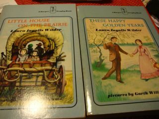 Laura Ingalls Wilder (2) Little House On The Prairie,  These Happy Golden Years N7