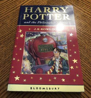 BLOOMSBURY Harry Potter and Philosopher ' s Sorcerer’s Stone PB⭐️1st Edition 6th 2