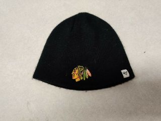 Toddler Nhl Chicago Blackhawks Embroidered Knit Hat By 