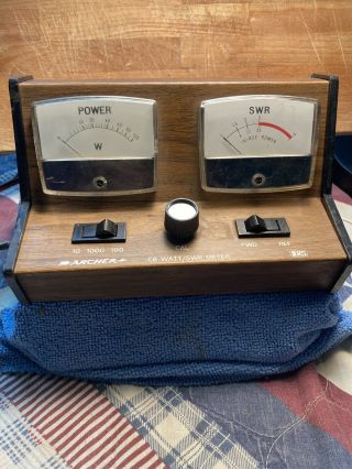 Vintage Archer Cb Radio Watt/swr Meter