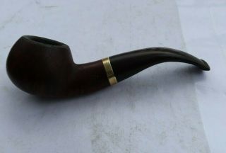 Rare Vintage Smoking Estate Tobacco Pipe Weber Royal Band 14k Solid Gold Briar