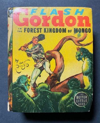 Flash Gordon In The Forest Kingdom Of Mongo Big Little Book - Alex Raymond