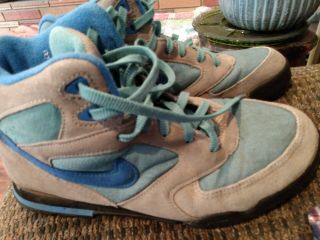 Vintage 1992 Nike Womens Caldera (gry/ Blue) Outdoor Hiking Trail Boots 8 90 