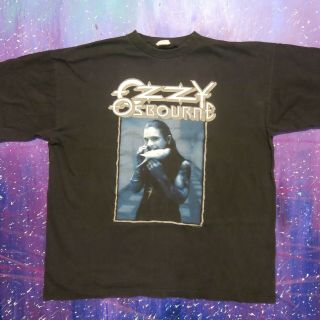 Rare 1992 Vintage Ozzy Osbourne Concert Tour Shirt The Last Bloody Shows