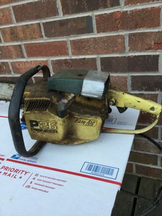 Vintage PIONEER P26 Chainsaw Will run but listed as parts 2