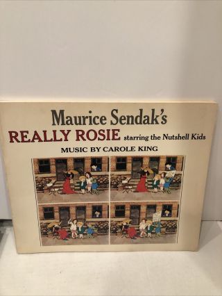 Really Rosie Starring The Nutshell Kids By Maurice Sendak,  Signed,  1975 1st Ed.