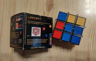 Rare Vintage twisty puzzle - RTL magic Cube 2