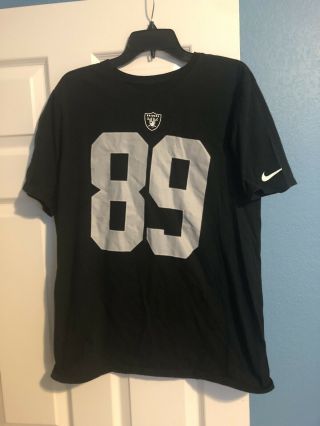 Amari Cooper Oakland Raiders Nike Player Pride Black T - Shirt Men’s Large