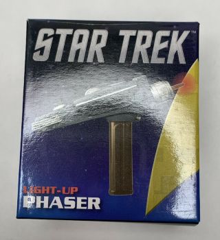 Star Trek Light - Up Phaser with Book - Running Press Miniature Edition 2013 2
