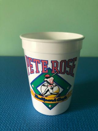Pete Rose - Ball Park Cafe - Vintage,  Collectible - Coca Cola Drinking Cup
