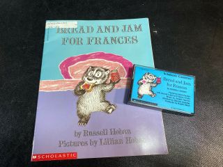 Bread And Jam For Frances Russell Hoban Paperback Book & Cassette Tape 1964