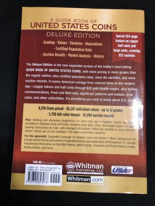 A Guide Book of United States Coins Deluxe Edition by R.  S.  Yeoman 1st Ed 2