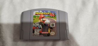 Vintage Mario Kart 64 Game Cartridge Nintendo 64 N64 Authentic