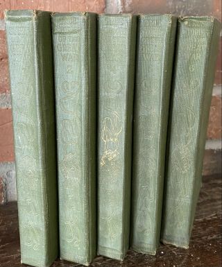 True Stories Of The Great War (wwi) By F T Miller - 5 Books Of 6 Volume Set 1918