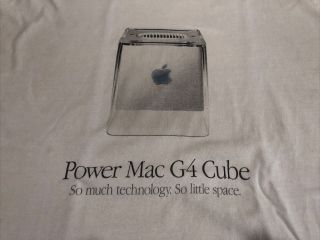 Vintage Apple Power Mac G4 Cube Shirt Size XL 2