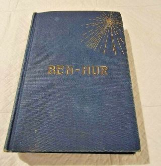 Ben Hur A Tale Of The Christ 1880 1st Edition Lew Wallace Harper & Brothers J54
