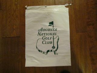 Augusta National Golf Club " Masters " Members Pro Shop Merchandise Bag