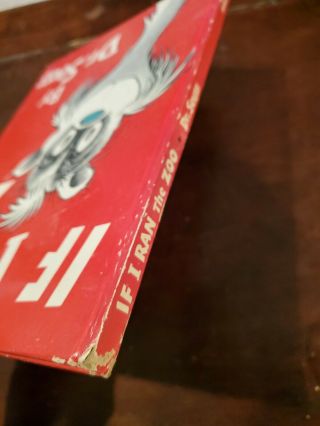 If I Ran The Zoo by Dr.  Seuss (1950 Random House) 1st/Early Printing 3