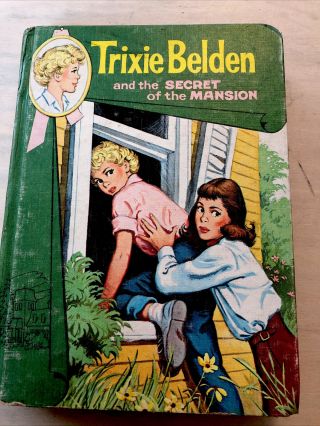 Trixie Belden 1 Secret At The Mansion Cameo Hc Whitman Format
