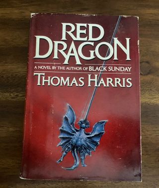 Red Dragon By Thomas Harris (1981,  Hardcover) Bce -