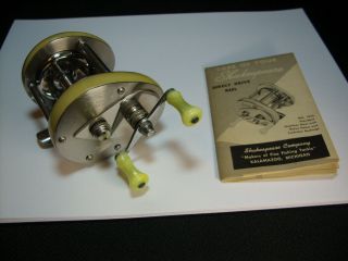 Choice 1951 - 1952 Shakespeare No.  1970 " President " Level - Wind Casting Reel With