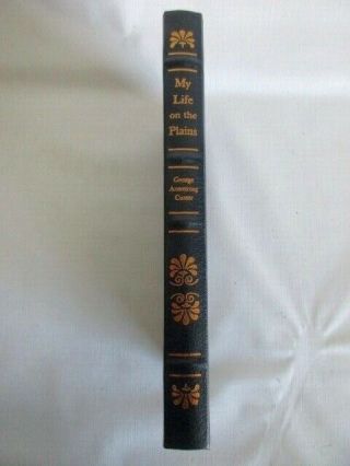 Frontier Classics Leather Bound Book,  " My Life On The Plains ",  George Custer