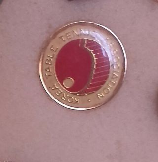 Korea Table - Tennis Association Badge