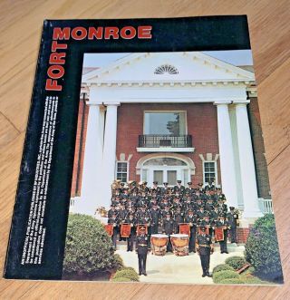 1974 Fort Monroe Virginia Guide And History Book,  Yellow Pages And Ads
